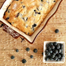 Blueberry Pound Cake