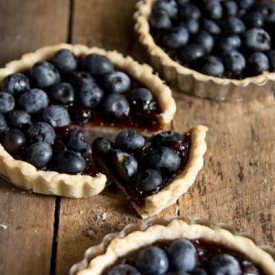 Fig and Blueberry Tarts