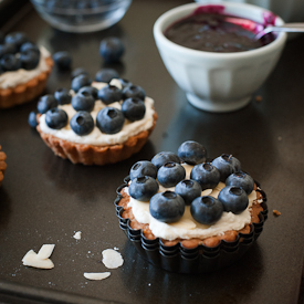 Blueberry & Meyer Lemon Tartlette