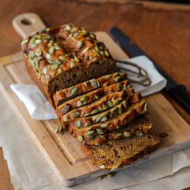 Double Roasted Pumpkin Bread