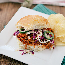 Slow Cooker Barbecue Chicken