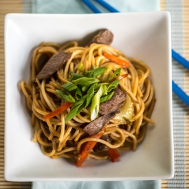 Venison Lo Mein