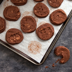 Double Chocolate Shortbread Biscuit