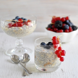 Overnight Oats with Chia Seeds