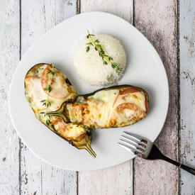 Stuffed Aubergines