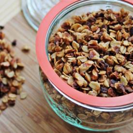 Olive Oil + Pecan Granola