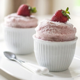 French Strawberry Mousse