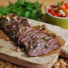 Garlic Skirt Steak