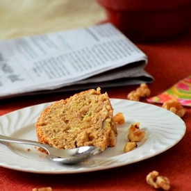 Banana Walnut Oat Wheat Bread