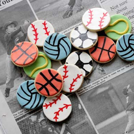 Sport Ball Cookies