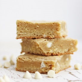 White Chocolate Chip Blondies