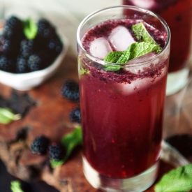 Raspberry Mojitos