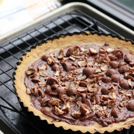 Malted Milk Cookie Tart