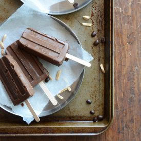 Mocha Almond Fudgsicles