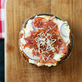 Italian Portobello Pizza