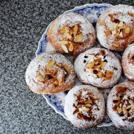 Lemon and Marzipan Buns