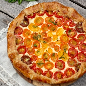 Cherry Tomato Galette