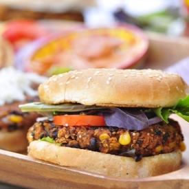 Black Bean and Quinoa Burgers