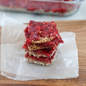 Gluten Free Strawberry Almond Bars