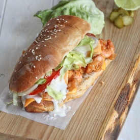 Fried Shrimp Sandwich