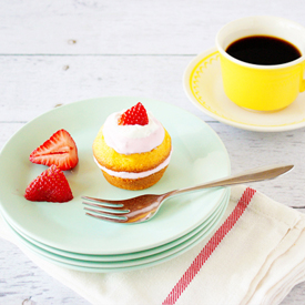 Strawberry Shortcake Cupcakes