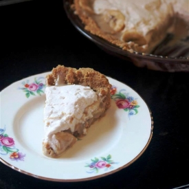 Vegan Banana Dulce de Leche Pie