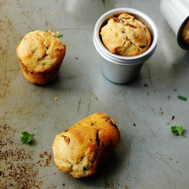 Shallot, Herbs & Cheese Muffins