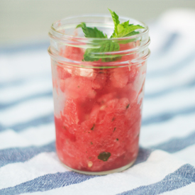 Fresh Watermelon Mint Slushy