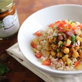 Indian-Spiced Chickpea & White Bean