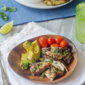 Spicy Cilantro Grilled Chicken