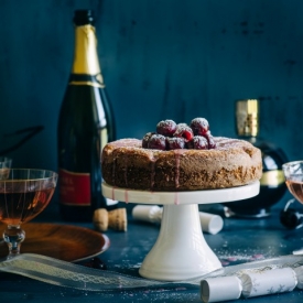 Chambord Cherry Cake