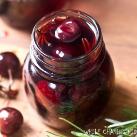 Pickled Cherries