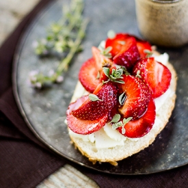 Strawberry Bruschetta