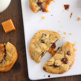 Caramel Chocolate Chip Cookies