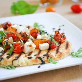 Grilled Caprese Pizzas