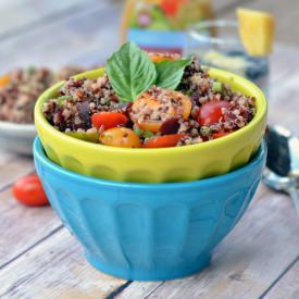 Beet and Tomato Quinoa Salad