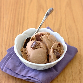 Milk Chocolate Ice Cream & Brownies