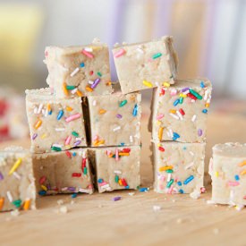 Frozen No Bake Cake Batter Squares