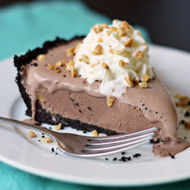 Chocolate PB Ice Cream Pie