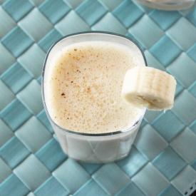 Spiked Caramelized Banana Milkshake