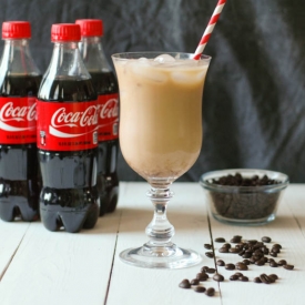 Coke with Iced Coffee