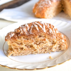 Healthy Cinnamon Roll Scones