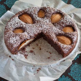 Gluten-Free Chocolate and Pear Cake