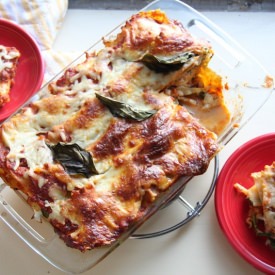 Lightened Up Summer Veggie Lasagna