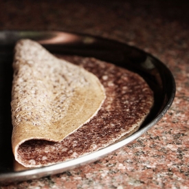 Sweet Finger Millet Crepes