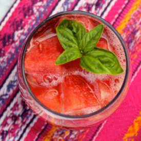 Watermelon Basil Sangria