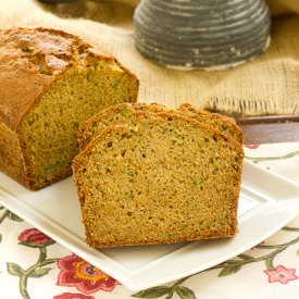 Sugar Crusted Zucchini Bread