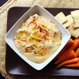 Smooth Garlic Hummus