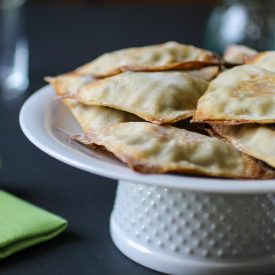 Baked Crab and Mushroom Wontons