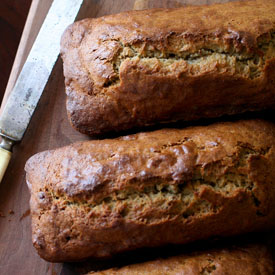 10 Minute Banana Bread